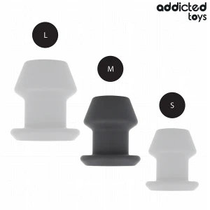 ADDICTED TOYS - EXTREM HOHL ANAL PLUG GRÃSSE M 8,7 CM